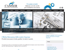 Tablet Screenshot of camser.com